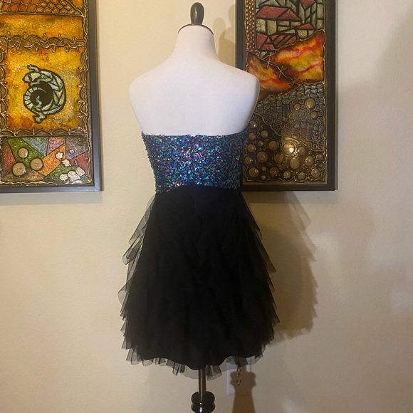 ❌ SOLD ❌ Blondie Nites by Stacy Sklar Women’s Sequin Cocktail Dress - Picture 2 of 9